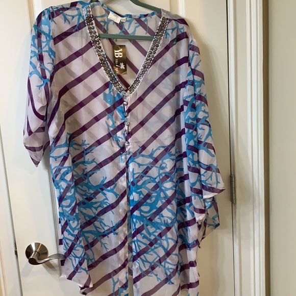 NWT Yuma Beach cover up ! O/S. - Picture 2 of 6